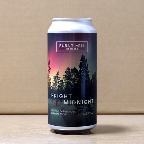 バーントミル / ブライトミッドナイト (Cognac Barrel Aged Imperial Stout) 440ml缶 [Burnt Mill / Bright Midnight]