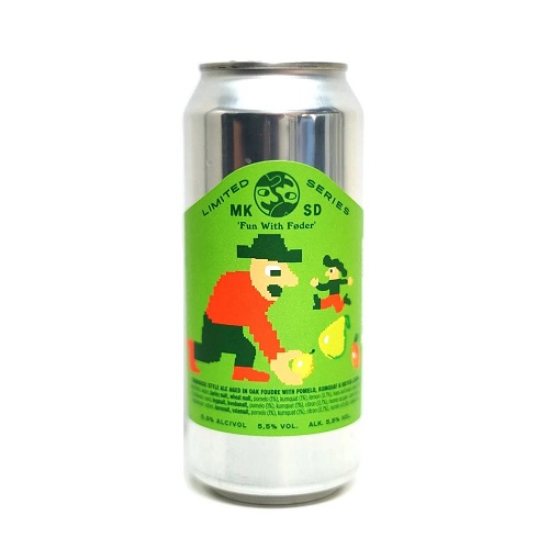 ミッケラーサンディエゴ / ファン ウィズ フーダー: シトラス スプリッツ (Oak Foudre Aged Farmhouse Ale) 473ml缶 [Mikkeller San Diego / Fun With Foder: Citrus Spritz]