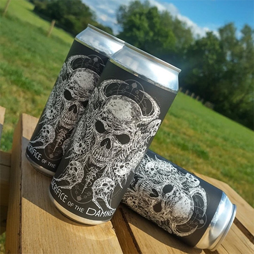 (空輸) アドロイトセオリー / サクリファイス・オブ・ザ・ダムド (DDH Hazy Double IPA) 473ml缶 [Adroit Theory / Sacrifice of the Damned]