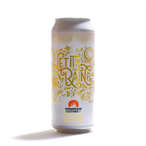 マウンテンカルチャー / レット‧イット‧レイン (Oat Cream IPA with White Chocolate) 500ml缶 [Mountain Culture / Let It Rain]