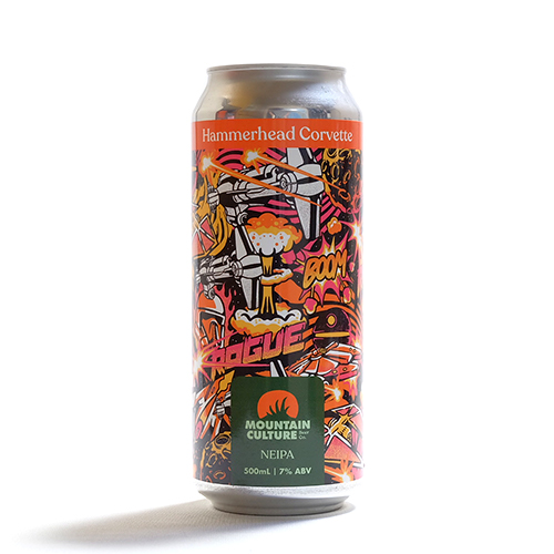 マウンテンカルチャー / ハンマーヘッド‧コルベット (New England IPA) 500ml缶 [Mountain Culture / Hammerhead Corvette]