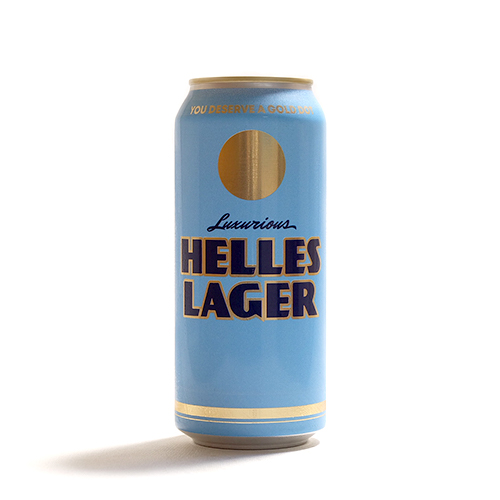 ゴールドドットビア / ラグジュリアス・ヘレスラガー 473ml缶 [Gold Dot Beer / Luxurious Helles Lager]