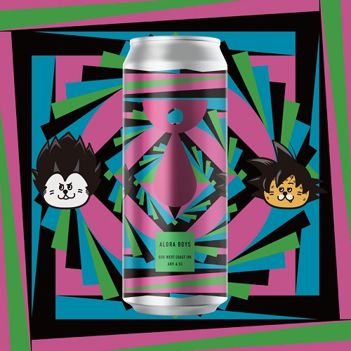 ティーンネイジブルーイング x ゆうやボーイズ / アローラボーイズ (DDH West Coast IPA) 500ml缶 [Teenage Brewing x Yuya Boys / Alora Boys]