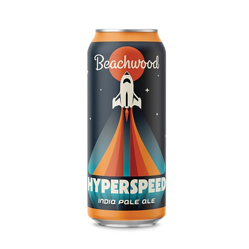 ビーチウッド / ハイパースピード 13周年IPA (West Coast IPA) 473ml缶 [Beachwood Brewing / Hyperspeed 13th Anniversary IPA]