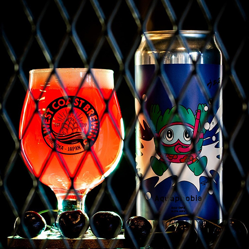 ウエストコーストブルーイング / アクアフォビア (Sour DIPA w/Cherry, Pink Guava, Coconut and Milk Sugar) 510ml缶 [West Coast Brewing / Aquaphobia]