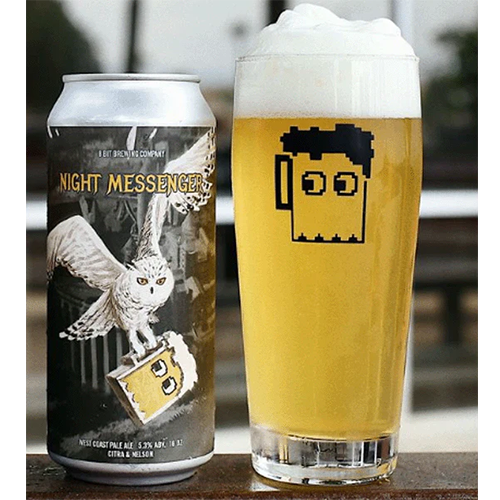 エイトビット / ナイト・メッセンジャー (West Coast Pale Ale) 473ml缶 [8 bit Brewing Company / Night Messenger]