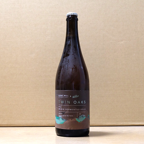 バーントミル / ツインオークス (Mixed-fermented Sour aged in Ch&acirc;teauneuf-du-Pape Barrels) 750ml瓶 [Burnt Mill / Twin Oaks]