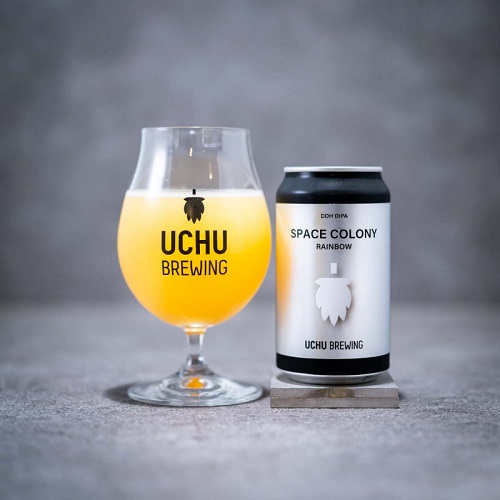 うちゅうブルーイング / スペースコロニーレインボー (DDH DIPA) 350ml缶 [Uchu Brewing / SPACE COLONY RAINBOW]
