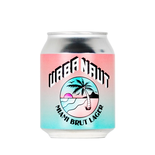 アーバノート / マイアミ ブリュット ラガー 250ml缶 [Urbanaut / Miami Brut Lager]