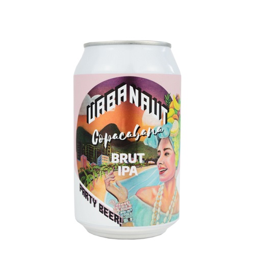 アーバノート / コパカバナ ブリュット アイピーエー 330ml缶 [Urbanaut / Copacabana Brut IPA]