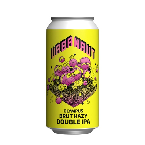 アーバノート / オリンパス ブリュット ヘイジー ダブル アイピーエー 440ml缶 [Urbanaut / Olympus Brut Hazy Double IPA]