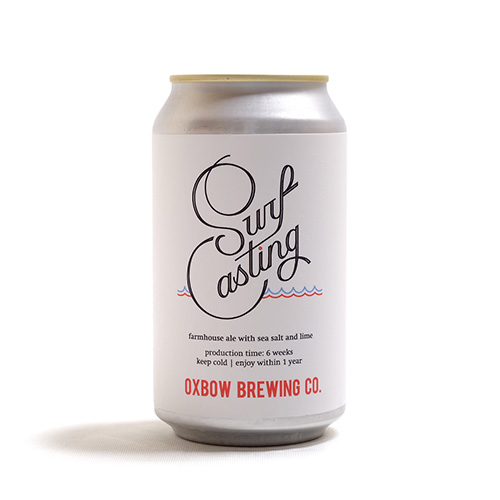 オックスボウ / サーフキャスティング (Grisette w/Sea Salt & Lime) 355ml缶 [Oxbow Brewing Company / Surfcasting]
