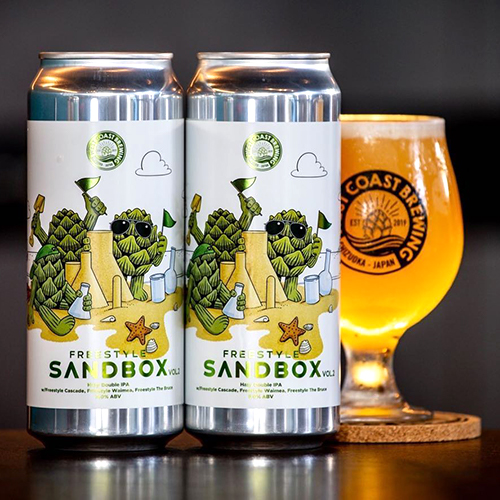 ウエストコーストブルーイング / フリースタイル サンドボックス Vol.2 (Hazy Double IPA) 500ml缶 [West Coast Brewing / Freestyle Sandbox Vol.2]