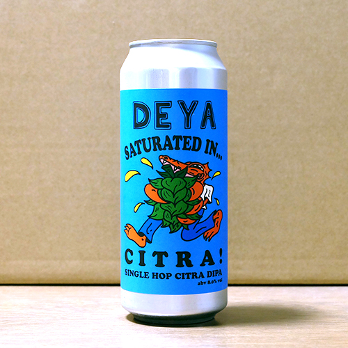 デイヤ / サチュレイテッド イン シトラ (Hazy Double IPA) 500ml缶 [DEYA Brewing Company / Saturated in Citra]