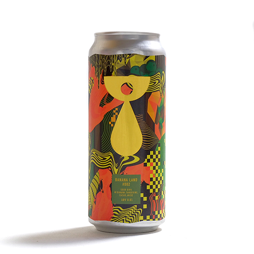ティーンネイジブルーイング / バナナランド#002 (Sour DIPA W/ Banana, Tangerine, Cacao & Anise) 500ml缶 [Teenage Brewing / Banana Land #002]