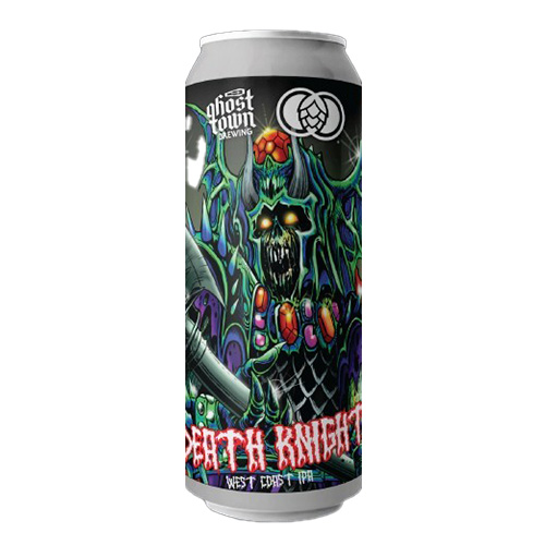 (空輸) ゴーストタウン / デス・ナイト (West Coast IPA) 473ml缶 [Ghost Town Brewing / Death Knight]