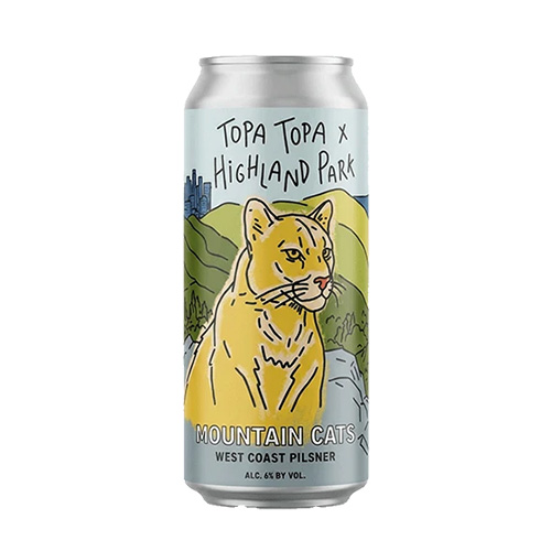 トパトパ / マウンテンキャッツ (West Coast Pilsner) 473ml缶 [Topa Topa Brewing / Mountain Cats]