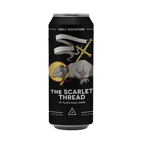 ホーリーマウンテン / ザ・スカーレット・スレッド (10º Plato Pale Lager) 473ml缶 [Holy Mountain Brewing / The Scarlet Thread]