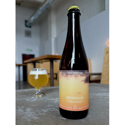 ホーリーマウンテン / ブルマリア (Mixed Ferm, Oak Aged Ale w/Saturn Peaches) 500ml瓶 [Holy Mountain Brewing / Brumalia]