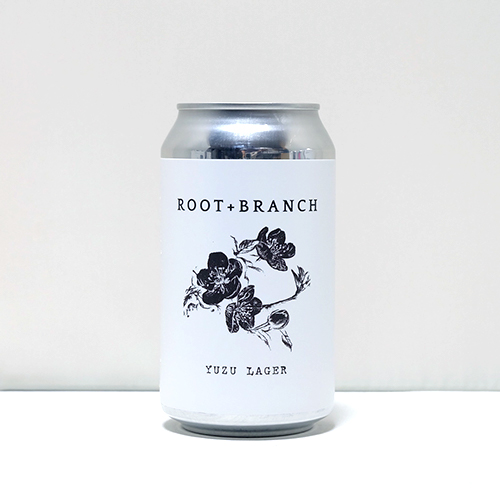 ルートアンドブランチ / 柚子ラガー (Japanese Rice Lager with Yuzu) 355ml缶 [Root + Branch / Yuzu Lager (Batch 2)]