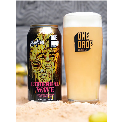 ワンドロップ / イーサリアルウェーブ (New England DIPA with Phantasm and Clean Fusion) 440ml缶 [One Drop / Ethereal Wave]