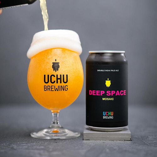 うちゅうブルーイング / ディープスペース モザイク (Double IPA) 350ml缶 [UCHU BREWING / DEEP SPACE MOSAIC]