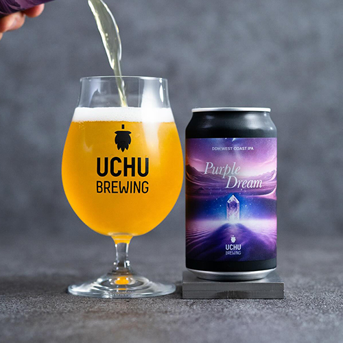 うちゅうブルーイング / パープルドリーム (DDH West Coast IPA) 350ml缶 [UCHU BREWING / Purple Dream]