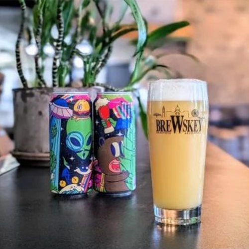 ブリュースキー / ビーム (Hazy IPA) 473ml缶 [BreWskey / BEAM]