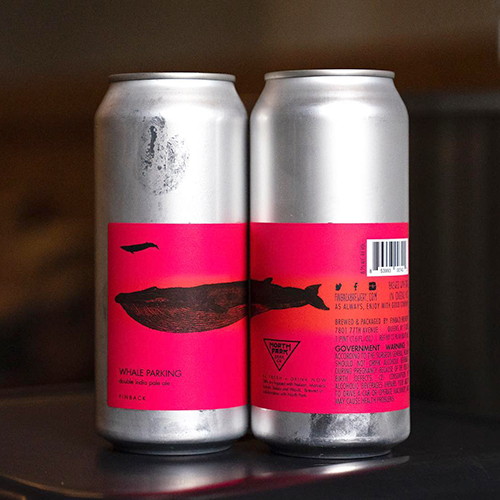 フィンバック x ノースパーク / ホエールパーキング (Hazy Double IPA) 473ml缶 [Finback x North Park / Whale Parking]