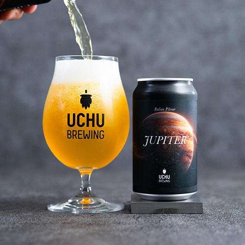 うちゅうブルーイング / ジュピター (Italian Pilsner) 350ml缶 [UCHU BREWING / JUPITER]