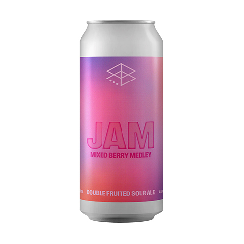 レンジブルーイング / ジャム : ミックストベリーメドレー (Double-Fruited Sour Ale) 440ml缶 [Range Brewing / JAM : Mixed Berry Medley]