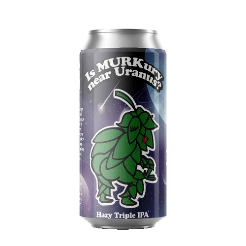 ローカルクラフトビール / イズ マーキュリー ニア ユレイネス? (NE TIPA) 473ml缶 [Local Craft Beer / Is MURKury near Uranus?]