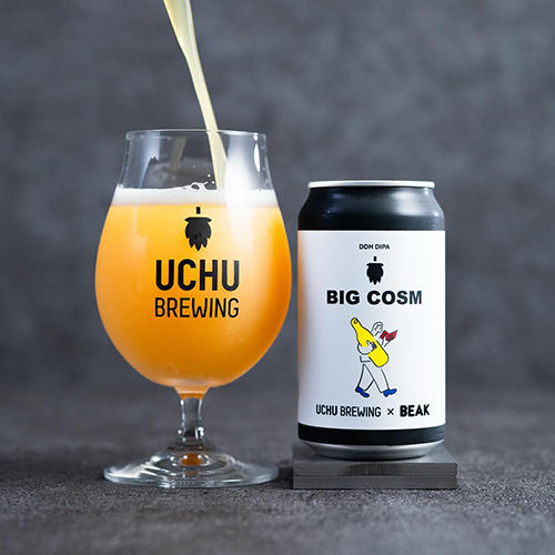 うちゅうブルーイング x ビークブルワリー / ビッグコズム (DDH DIPA) 350ml缶 [UCHU BREWING x Beak Brewery / BIG COSM]