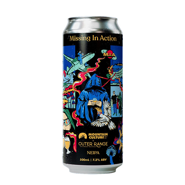 マウンテンカルチャー x アウターレンジ / ミッシング・イン・アクション (New England IPA) 500ml缶 [Mountain Culture x Outer Range / Missing In Action]
