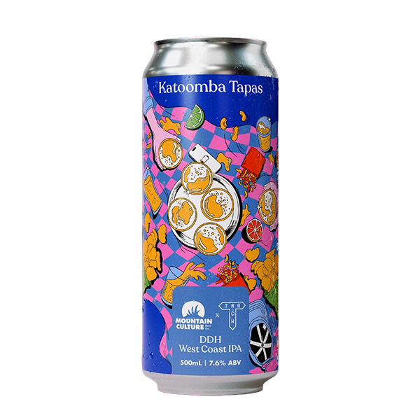 マウンテンカルチャー x トラック / カトゥーンバ・タパス (West Coast IPA) 500ml缶 [Mountain Culture x Track / Katoomba Tapas]