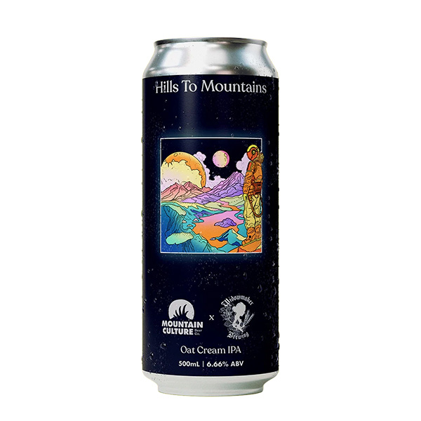 マウンテンカルチャー x ウィドウメイカー / ヒルズ・トゥ・マウンテンズ (Oat Cream IPA) 500ml缶 [Mountain Culture x Widowmaker / Hills To Mountains]