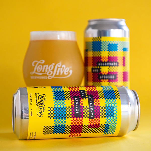 (空輸) ロングリブビアワークス / アリーウェイズ・アンド・アベニューズ (Hazy IPA) 473ml缶 [Long Live Beerworks / Alleyways and Avenues]