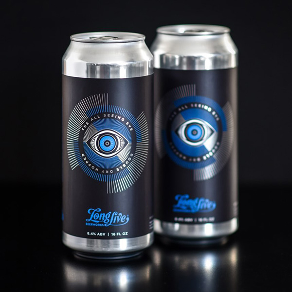 (空輸) ロングリブビアワークス / DDH ジ・オール・シーイング・アイ (Hazy Double IPA) 473ml缶 [Long Live Beerworks / DDH The All Seeing Eye]
