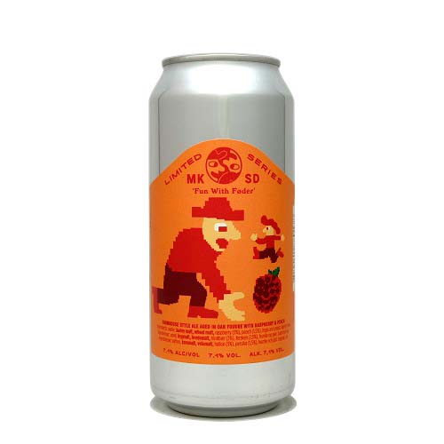 ミッケラーサンディエゴ / ファン ウィズ フォーダー (ラズベリー & ピーチ) 473ml缶 [Mikkeller San Diego / Fun With F&oslash;der (Raspberry & Peach)]