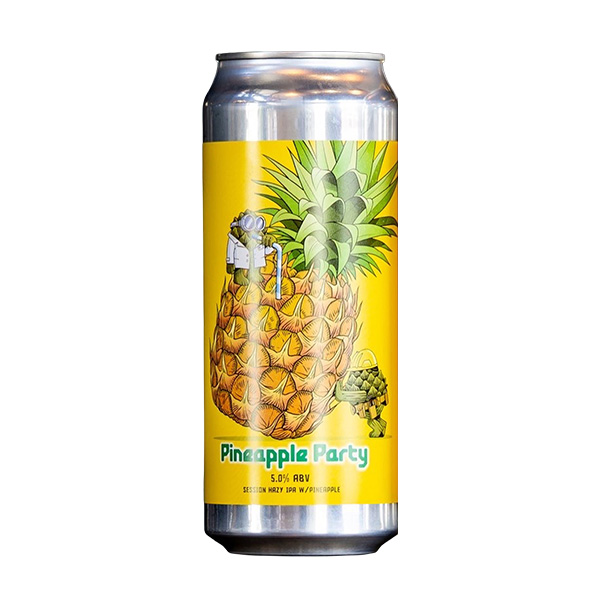 ウエストコーストブルーイング / パイナップル・パーティー (Session Hazy IPA w/Pineapple) 510ml缶 [West Coast Brewing / Pineapple Party]