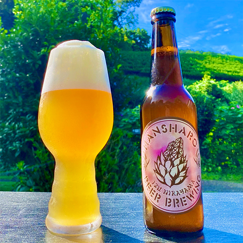 反射炉ビヤ / ピーチホワイトIPA～みさか白鳳Ver.～ (White IPA) 330ml瓶 [Hansharo Beer / Peach White IPA (Misaka Hakuhou Ver.)]