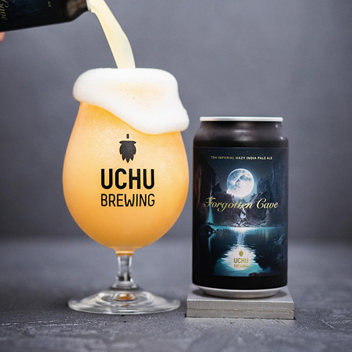 うちゅうブルーイング / フォーガトゥン・ケーブ (TDH Imperial Hazy IPA) 350ml缶 [UCHU BREWING / Forgotten Cave]