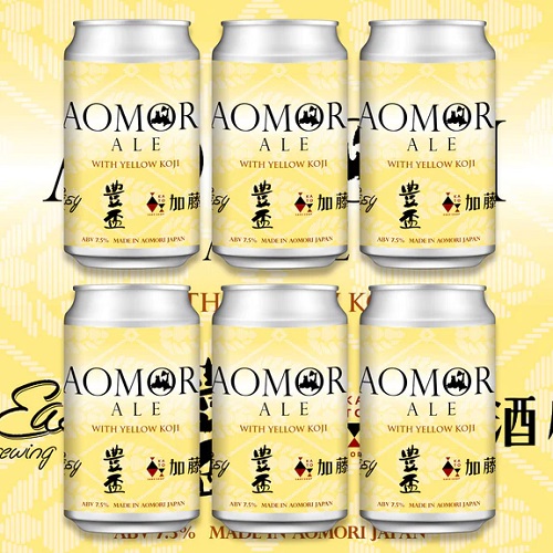 ビーイージーブルーイング / 青森エール 黄麹Ver (Yellow Koji American Wheat) 350ml缶 [Be Easy Brewing / Aomori Ale Yellow Koji Ver]