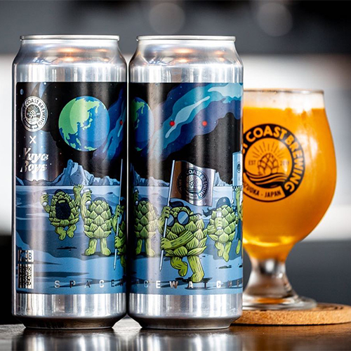 ウエストコーストブルーイング x ゆうやボーイズ / スペースウォッチャー (West Coast Double IPA) 500ml缶 [West Coast Brewing x Yuya Boys / Spacewatcher]