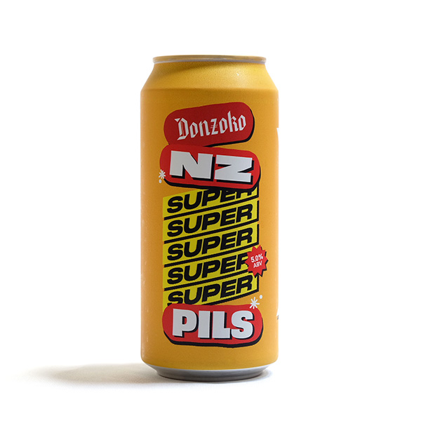 ドンゾコ / NZスーパーピルス (NZ Pilsner) 440ml缶 [Donzoko Brewing Company / NZ Superpils]