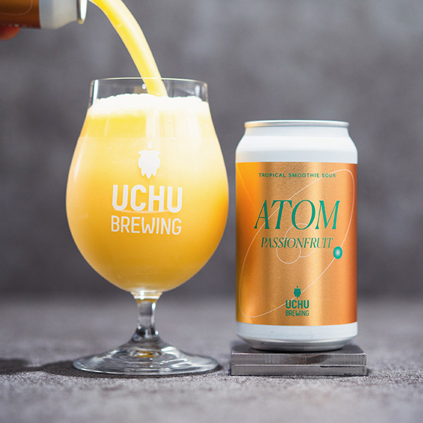 うちゅうブルーイング / アトム・パッションフルーツ (Tropical Smoothie Sour) 350ml缶 [UCHU BREWING / ATOM PASSIONFRUIT]