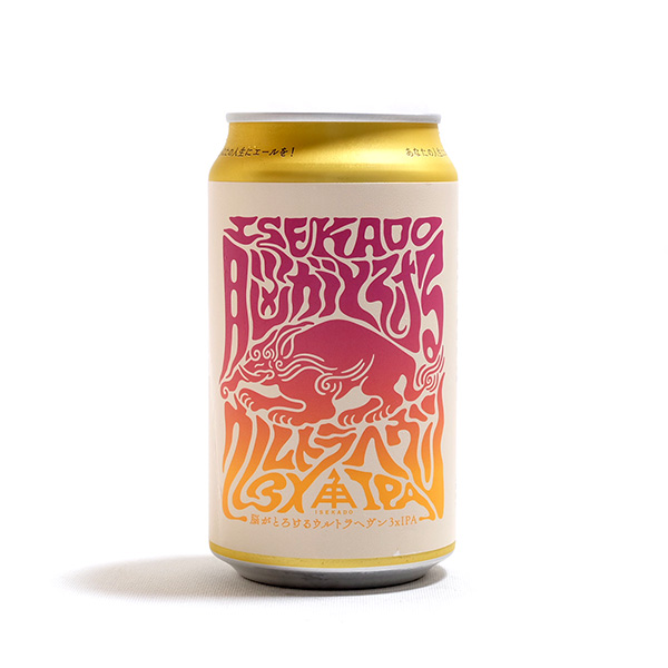 伊勢角屋麦酒 / 脳がとろけるウルトラヘヴン3xIPA (Triple IPA) 350ml缶 [ISEKADO BREWERY / Nou ga Torokeru Ultra Heaven 3xIPA]