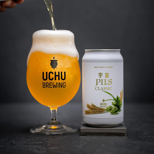 うちゅうブルーイング / 宇宙PILS CLASSIC (West Coast Pilsner) 350ml缶 [UCHU BREWING / UCHU PILS CLASSIC]