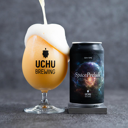 うちゅうブルーイング / スペースプレリュード (QDH TIPA) 350ml缶 [UCHU BREWING / Space Prelude]