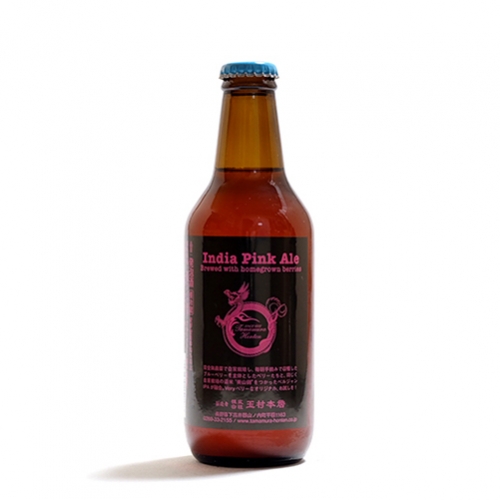 志賀高原ビール / インディアピンクエール (IPA with Sake Rice & Berries) 330ml瓶 [Shiga Kogen Beer / India Pink Ale]